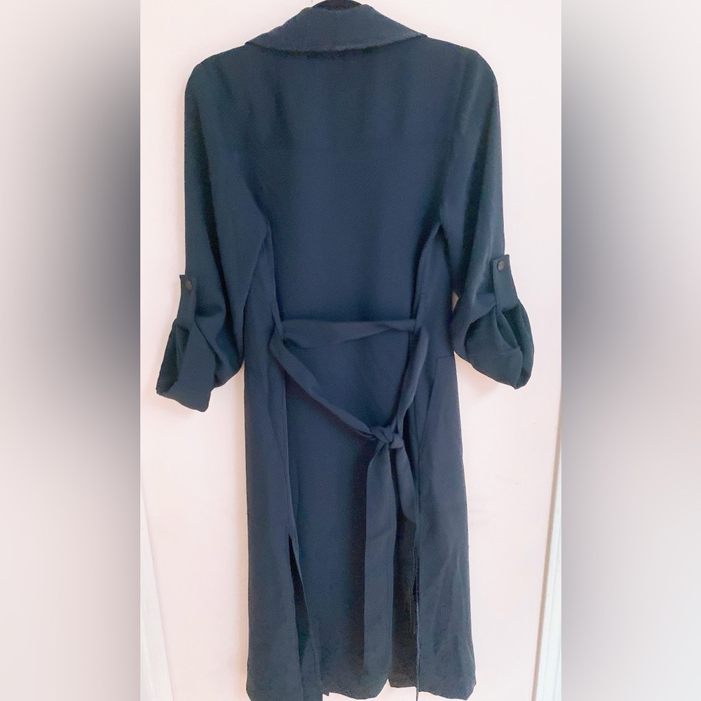 Aritzia Navy Babaton New Kahlo Robe - Picture 3 of 12
